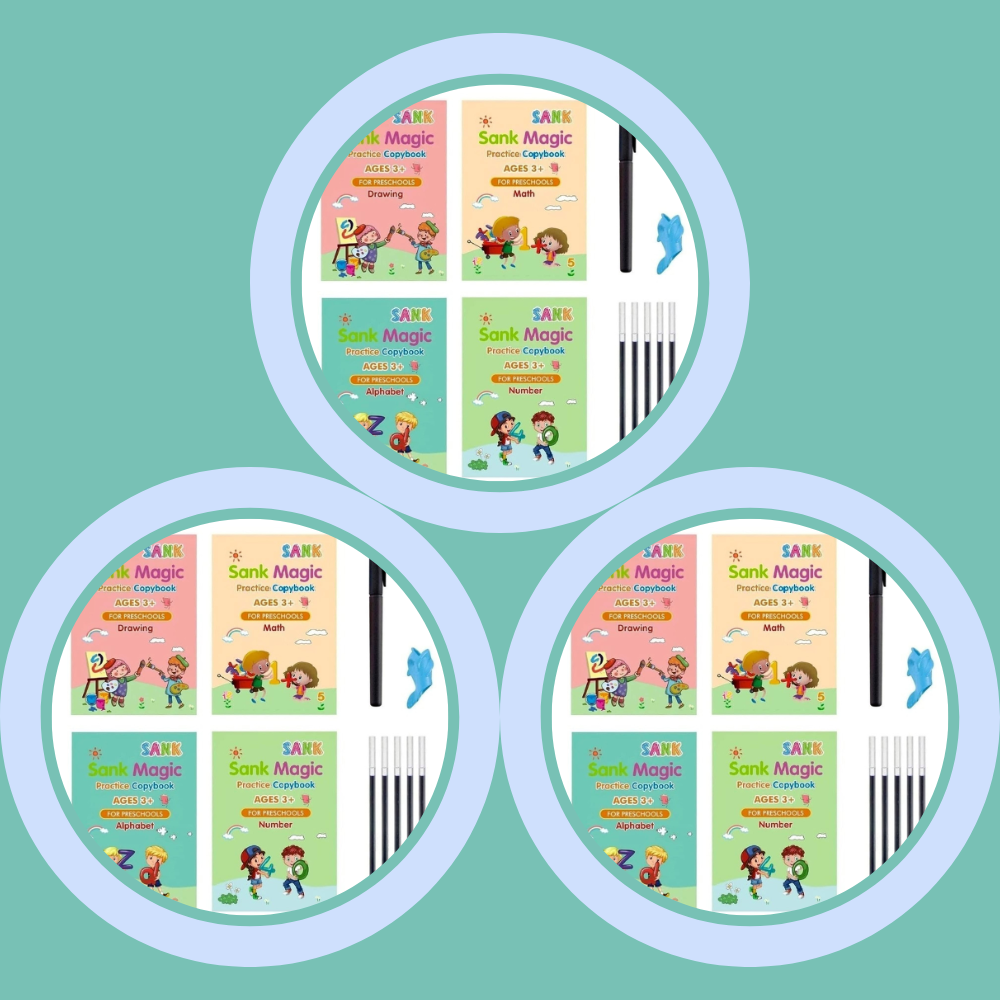 Julindie's Fun Learning Magic Practice Copybook