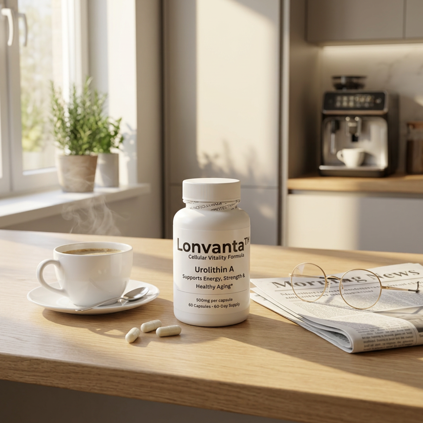 Lonvanta™ Urolithin A — 500 mg, 60 Capsules