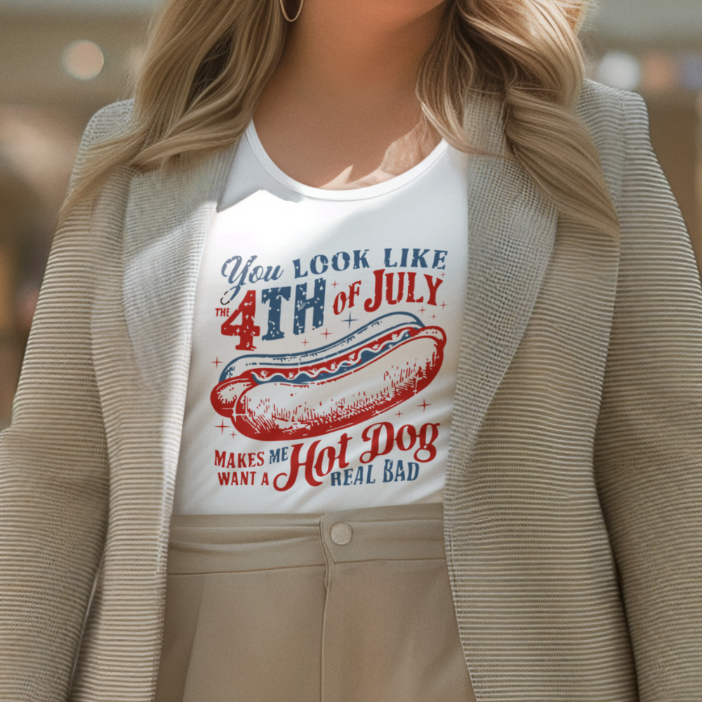 You Look Like The 4th of July Shirt | G500 5.3 oz. T-Shirt