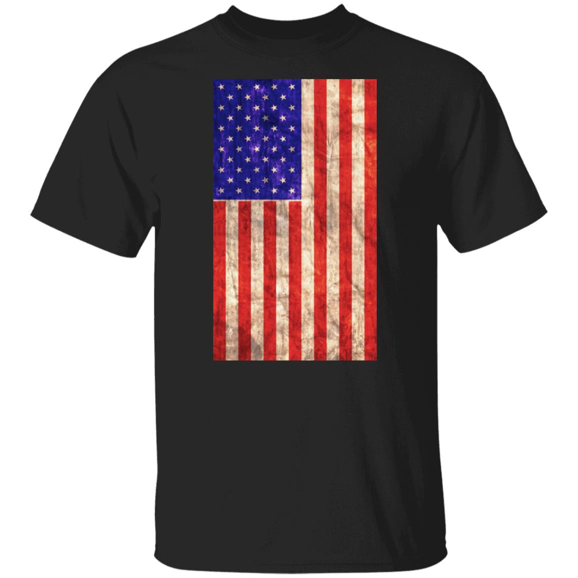 Patriotic American Flag | G500 5.3 oz. T-Shirt