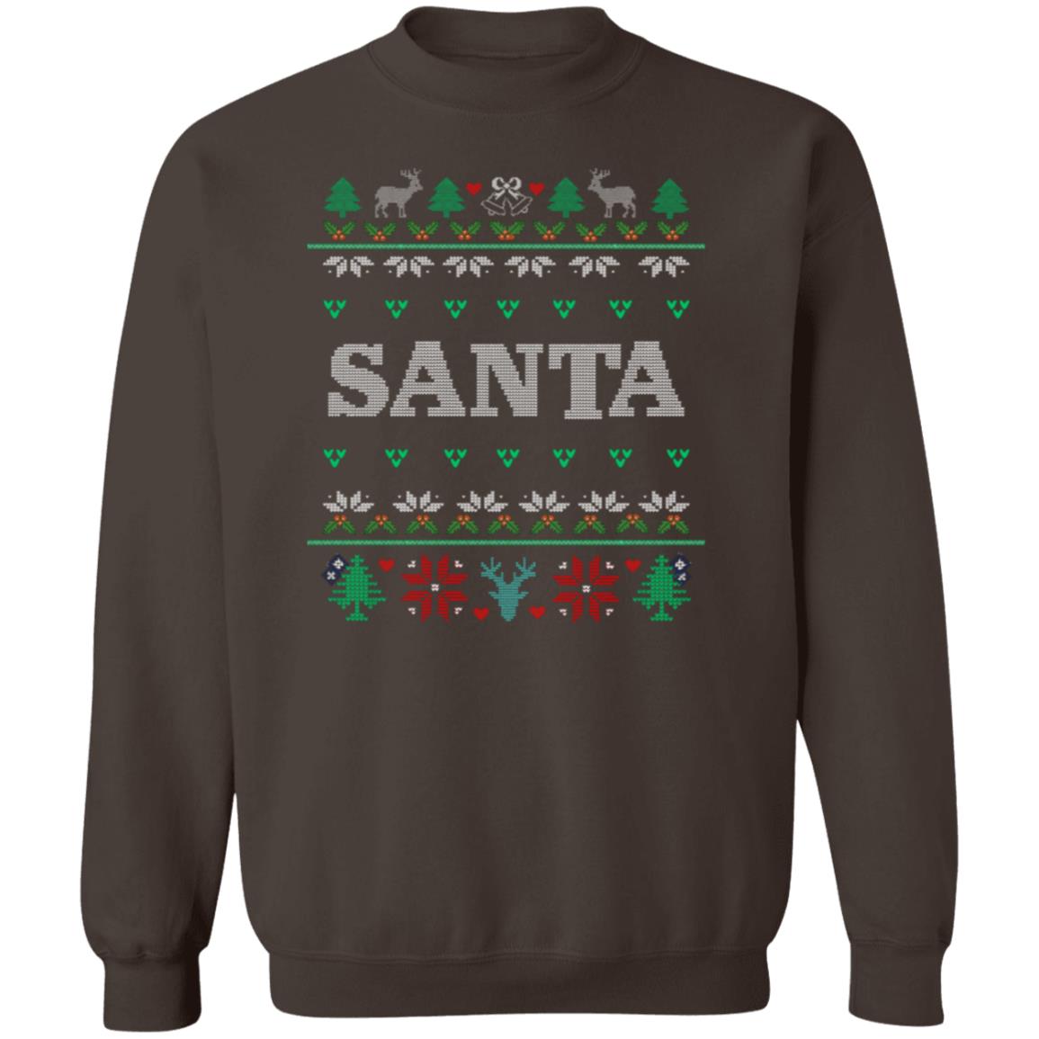 Santa Came Twice | Couples Matching Ugly Sweater