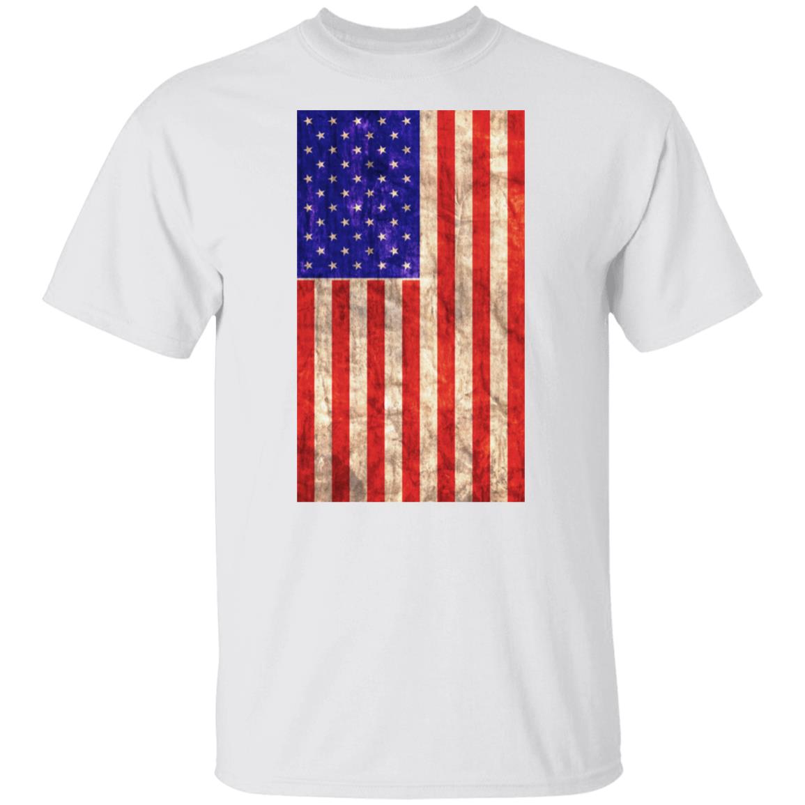 Patriotic American Flag | G500 5.3 oz. T-Shirt