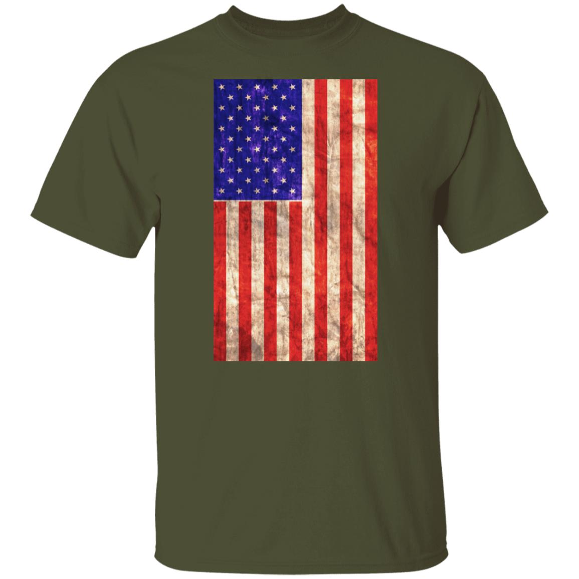 Patriotic American Flag | G500 5.3 oz. T-Shirt