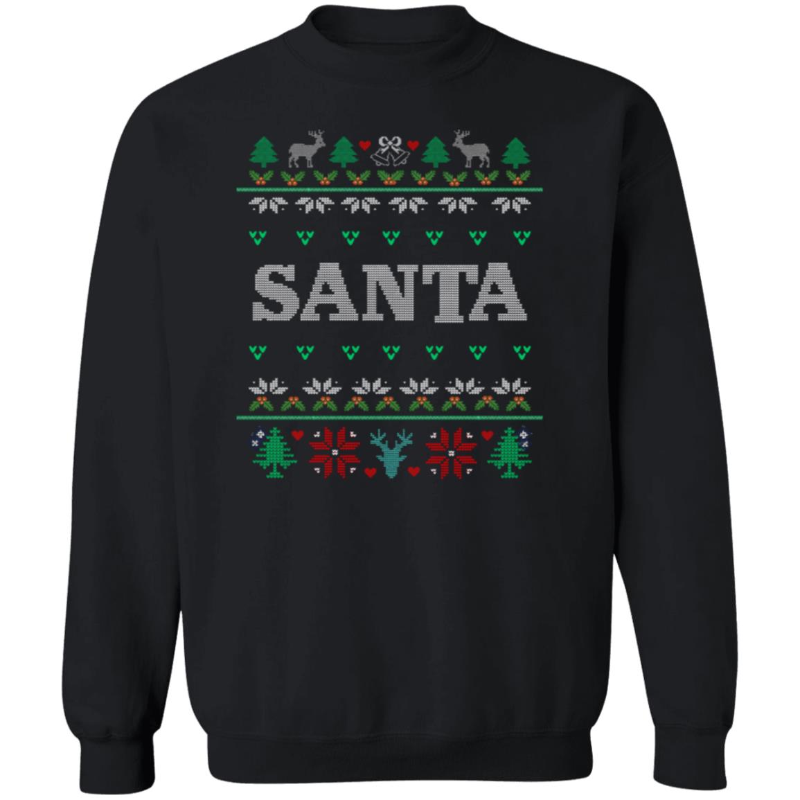 Santa Came Twice | Couples Matching Ugly Sweater