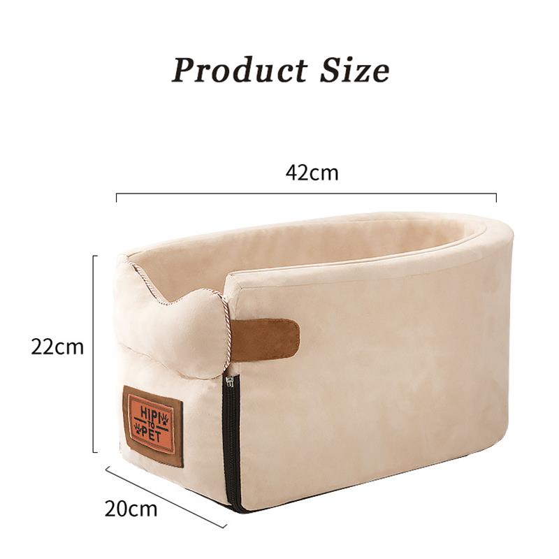 Center Console Small Dog Car Seat