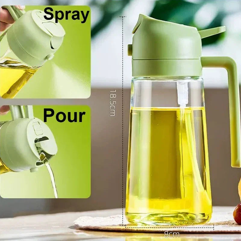 SmartOil Sprayer Pro |🌞 Summer Sale - Buy 2 or More For 15% Off Order🌻 | 2-in-1 Glass Cooking Oil Dispenser | Multi Use Tool