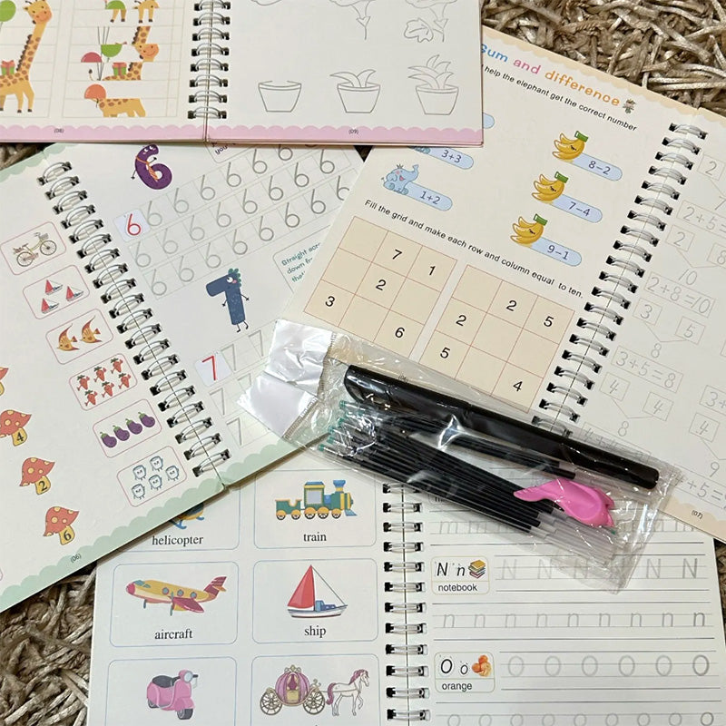 Julindie's Fun Learning Magic Practice Copybook