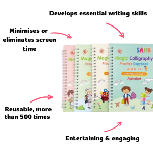 Julindie's Fun Learning Magic Practice Copybook