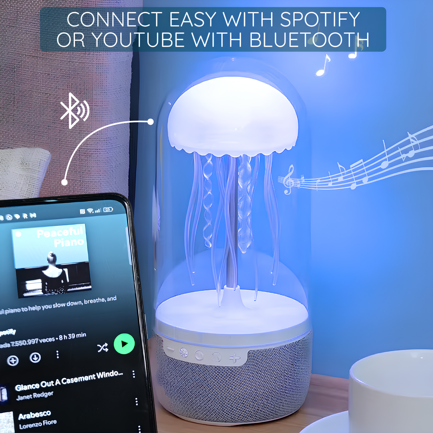 TranquilTide Jelly Lamp™: Relax & Resonate