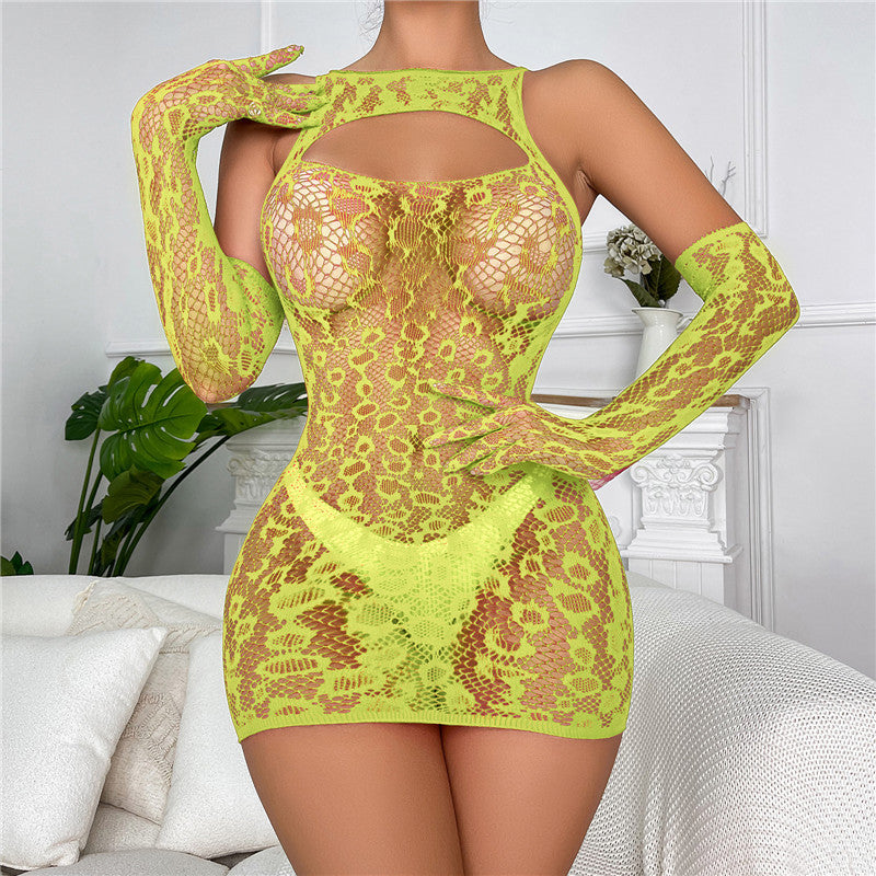 Exquisite Mesh Lingerie Set