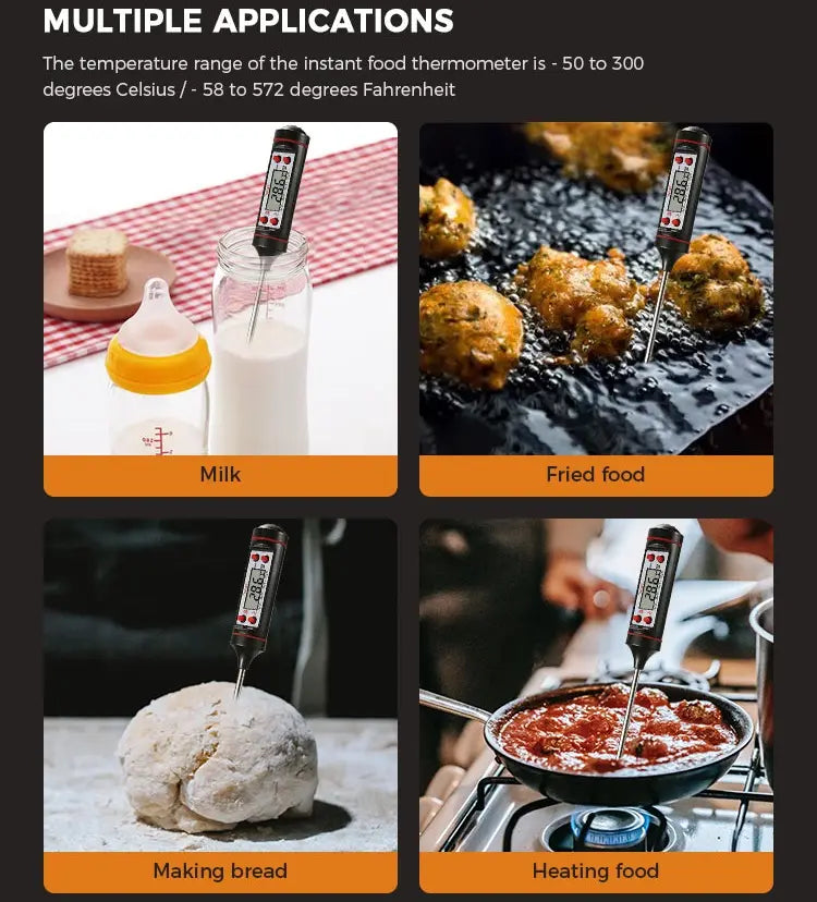 CulinaSense Digital Food Thermometer