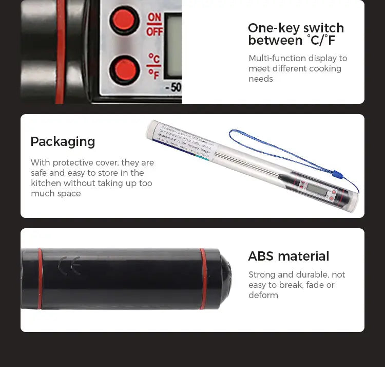 CulinaSense Digital Food Thermometer