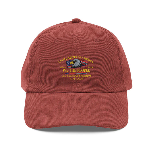 America 250 Vintage Cord™ Patriotic Cap
