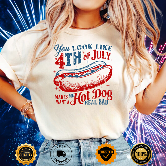 You Look Like The 4th of July Shirt | G500 5.3 oz. T-Shirt