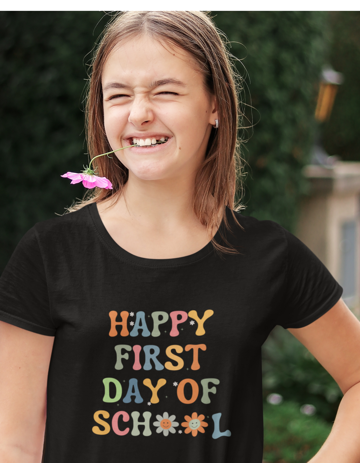 Happy First Day of School V1 | G500 5.3 oz. T-Shirt.