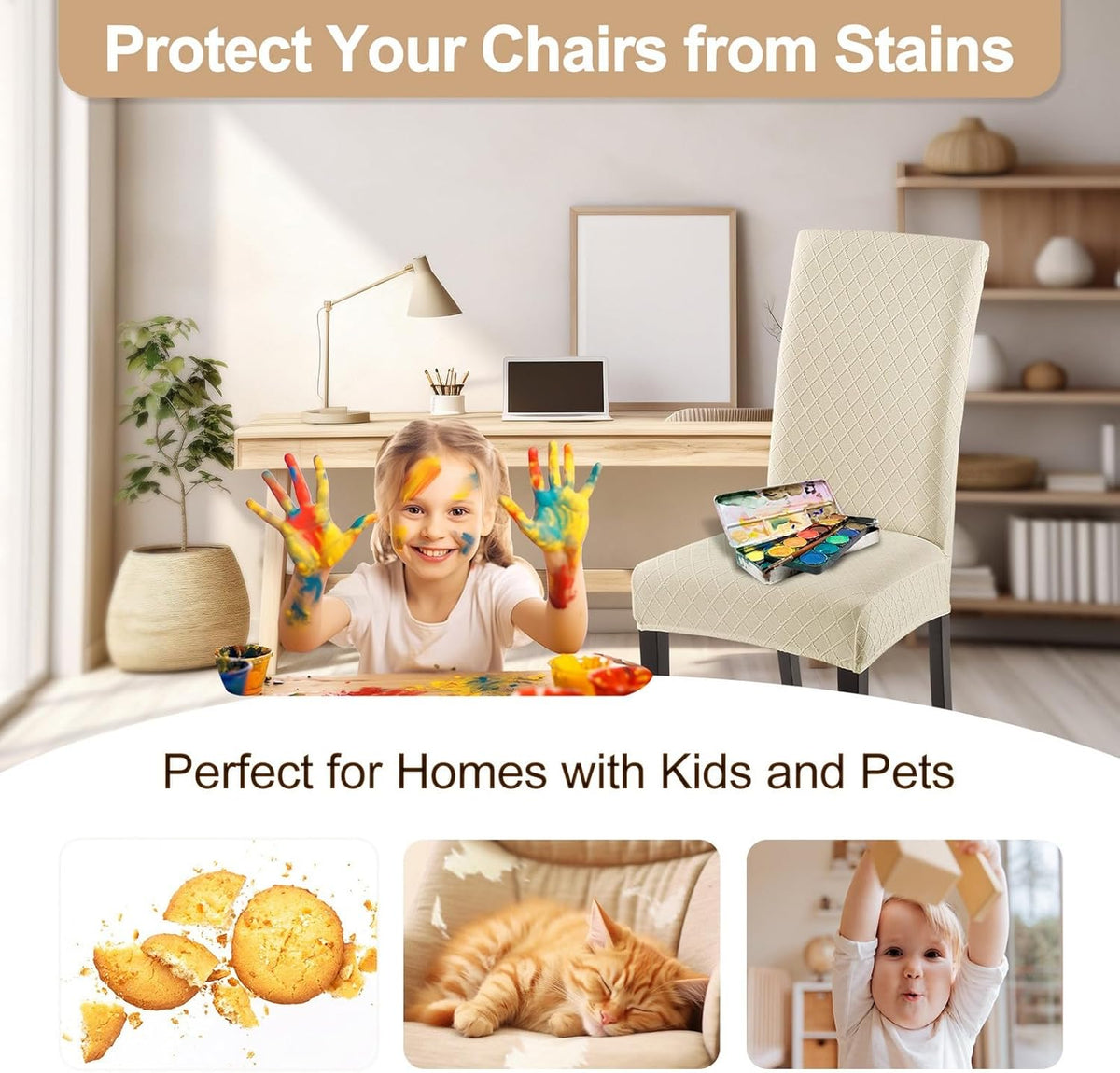 Tegseno™, Turn Worn Dining Chairs Into a Fresh, Stylish Look — In Seconds