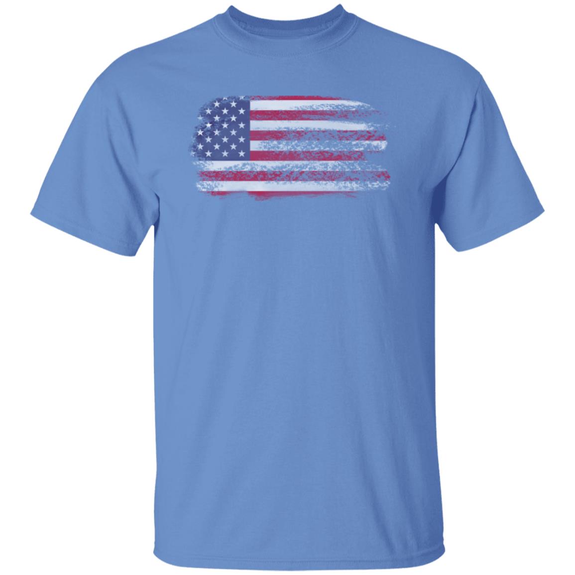 Distressed Patriotic American Flag | G500 5.3 oz. T-Shirt