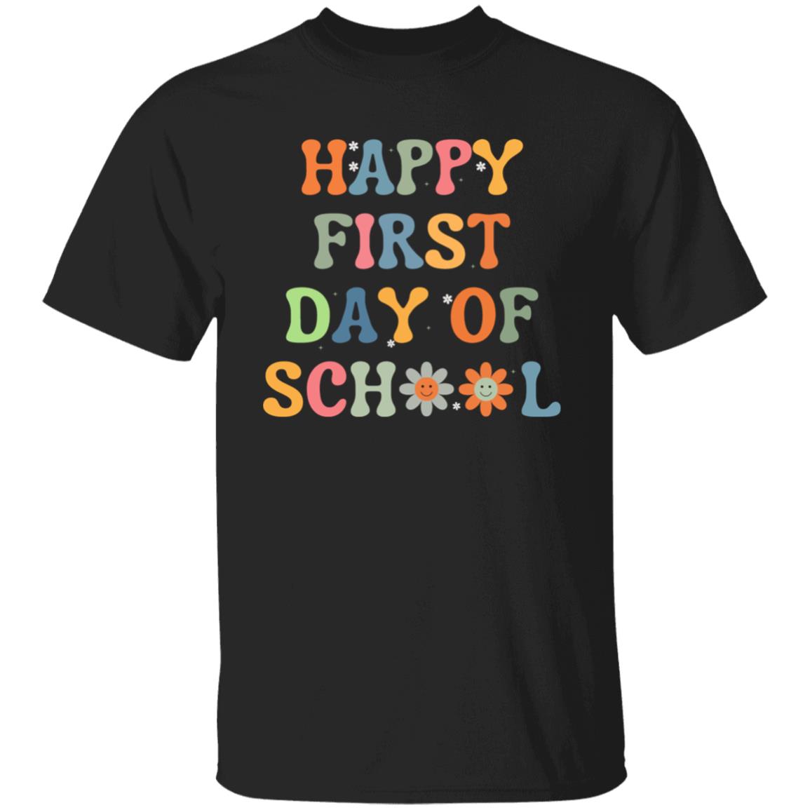 Happy First Day of School | v2-2023628 | G500 5.3 oz. T-Shirt