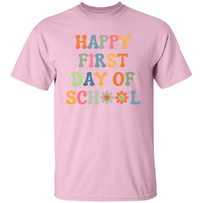 Happy First Day of School | v2-2023628 | G500 5.3 oz. T-Shirt