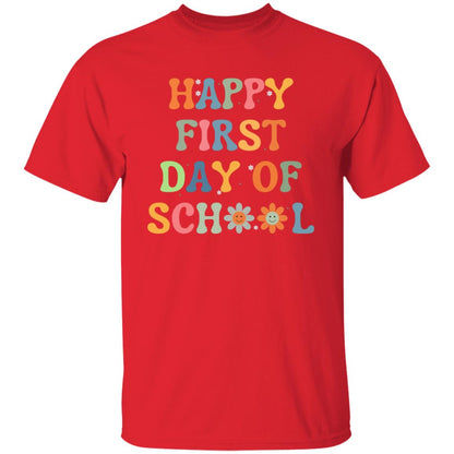 Happy First Day of School | v2-2023628 | G500 5.3 oz. T-Shirt