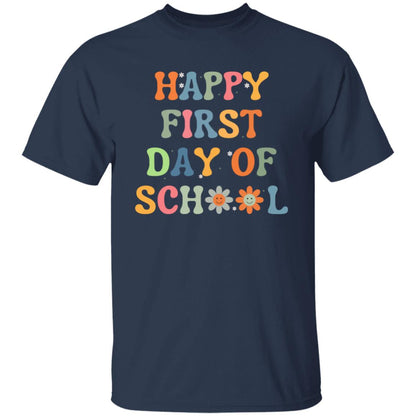 Happy First Day of School | v2-2023628 | G500 5.3 oz. T-Shirt