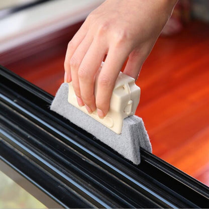 Brush For Cleaning Windows Slot Wipe Glass Groove Cleaning Brush Washing Windows Sill Gap Track Brush Cleaning Tools