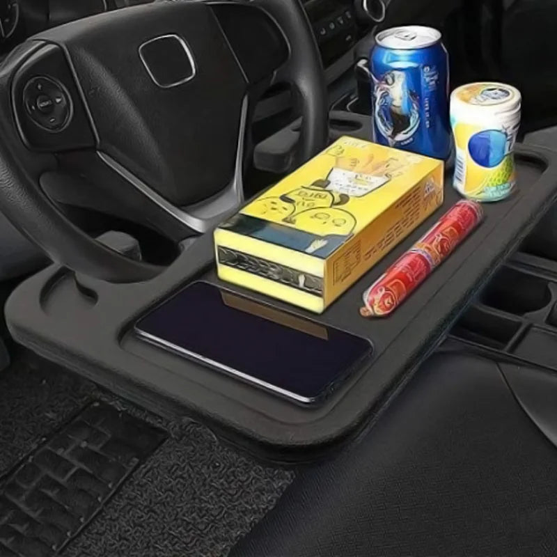 WorknDineMate™  Steering Wheel Laptop Desk & Meal Tray Table
