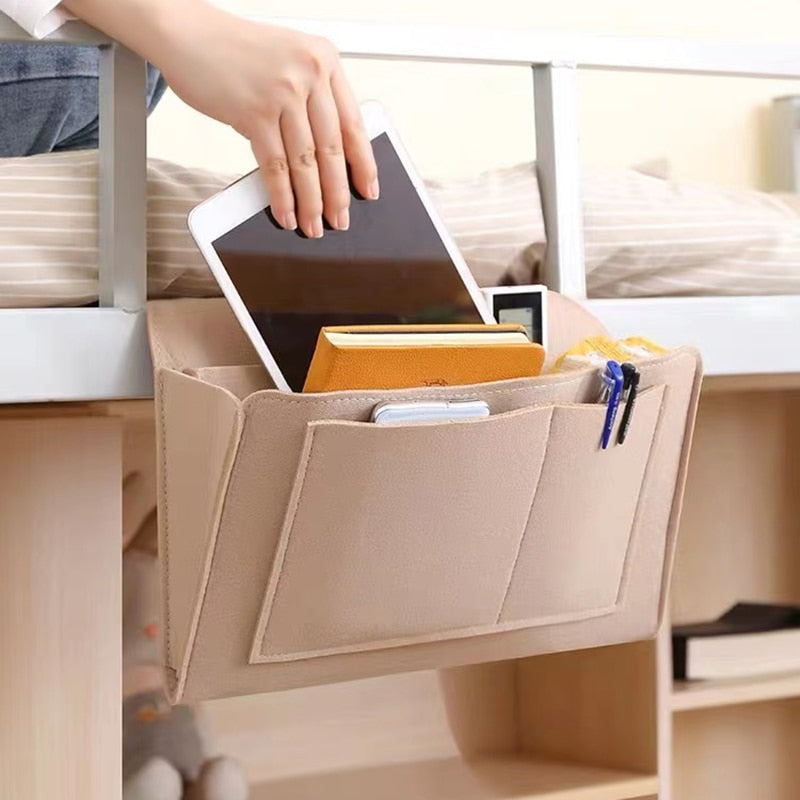 Felt Bedside Organizer Caddy