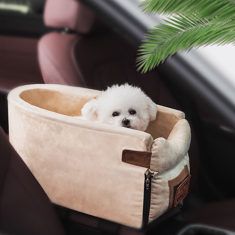 Center Console Small Dog Car Seat