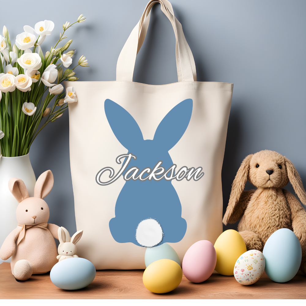 Personalized Easter Tote For Kids | Easter Basket | Gift.