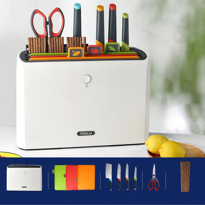 EdgeWise Culinary Set™ | All-in-One Precision with Style for Every Kitchen