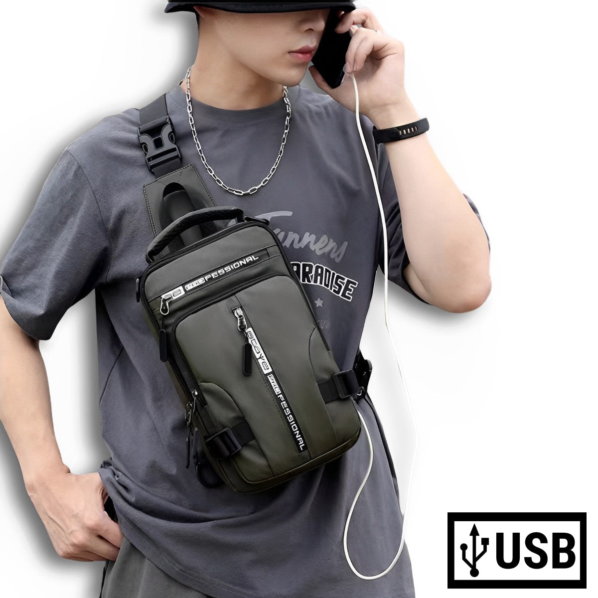 TwiFoldZ™ Travel Crossbody Bag