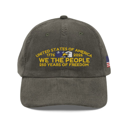 America 250 Collector Corduroy Cap