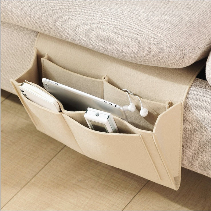 Felt Bedside Organizer Caddy